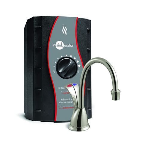 Insinkerator Wave Instant Hot Cold Water Dispenser System Faucet Tank