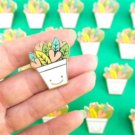Are You Interested In Our Plant Enamel Pin With Our Crazy Plant Lady