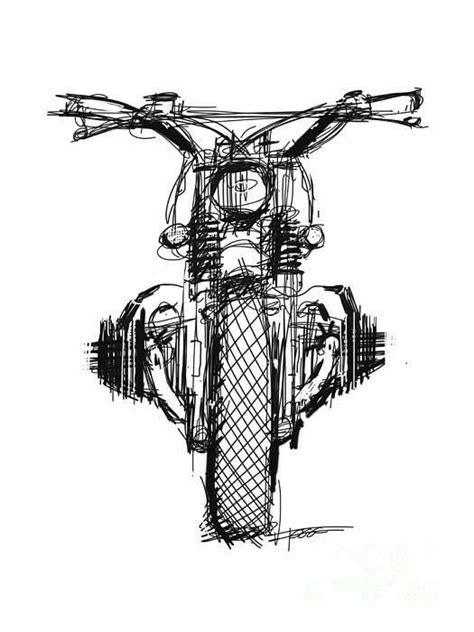 Pencil Art Drawings Cool Art Drawings Art Drawings Sketches Art Moto Biker Art Bike Artwork