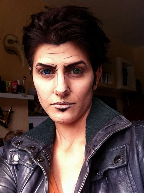 Awesome Cell Shaded Makeup For Borderlands Cosplay Cosplay Makeup