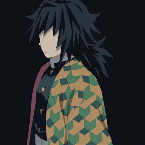 2932x2932 Giyuu Tomioka Kimetsu No Yaiba Minimal Ipad Pro Retina