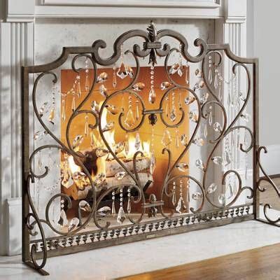 Maybe you would like to learn more about one of these? Louviere Fireplace Screen | Frontgate | Fireplace screens ...