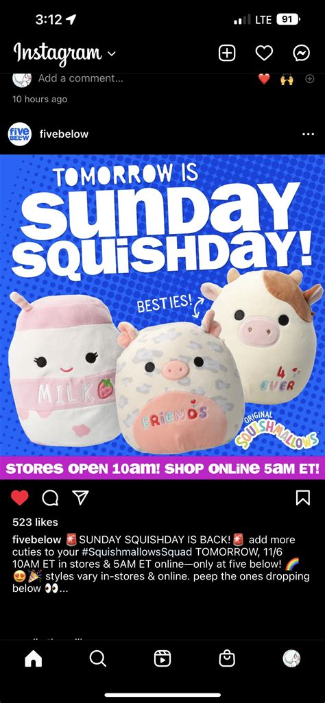squish sunday @ five below! : r/squishmallows