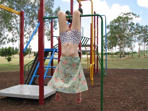 Playground Upskirt Panties