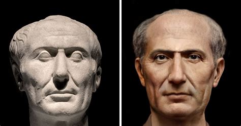 See 24 Reconstructed Faces Of Famous Historical Figures Including Julius Caesar Same