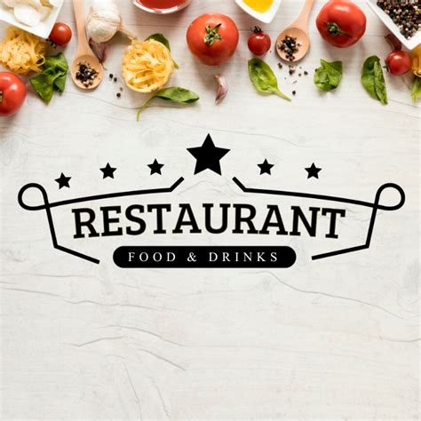 Restaurant Logo Template Postermywall