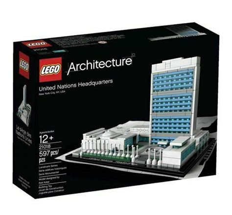 Lego Architecture United Nation Headquarters Set 21018