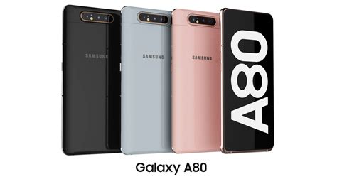 Best price for samsung galaxy a80 is rs. Samsung Galaxy A80 Collection 3D model | CGTrader