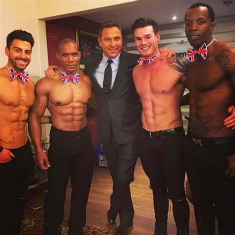 Britain S Got Talent Judges Look Thrilled As They Pose With Topless Act In Backstage Snaps