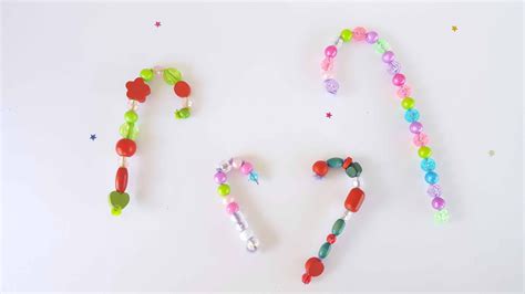 Beaded Candy Canes Diy Thought