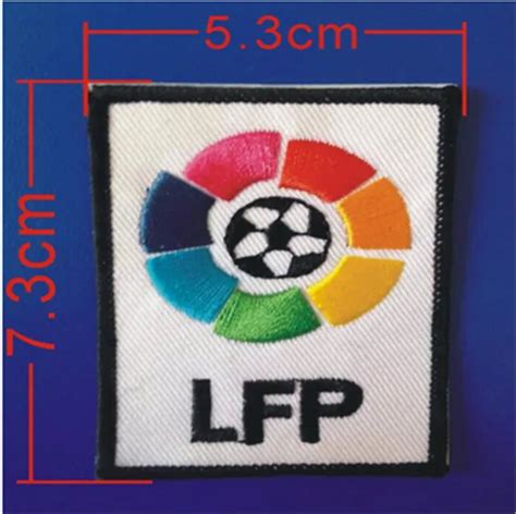 New La Liga Lfp Champion Patch Print Patches Badgeshot Stamping Patch