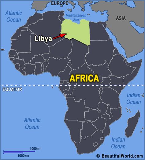 Map Of Libya Facts And Information Beautiful World