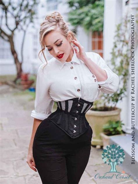 Mesh Hourglass Curve Waspie Underbust Corset Cs 201 Underbust Corset Corset Training