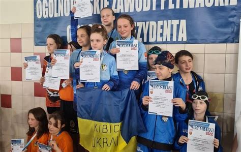 Pływacy z Polski i Ukrainy startowali w Zawodach o Puchar Prezydenta
