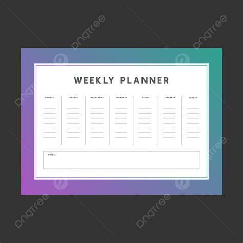 Planner Printable Vector Png Vector Psd And Clipart With Transparent