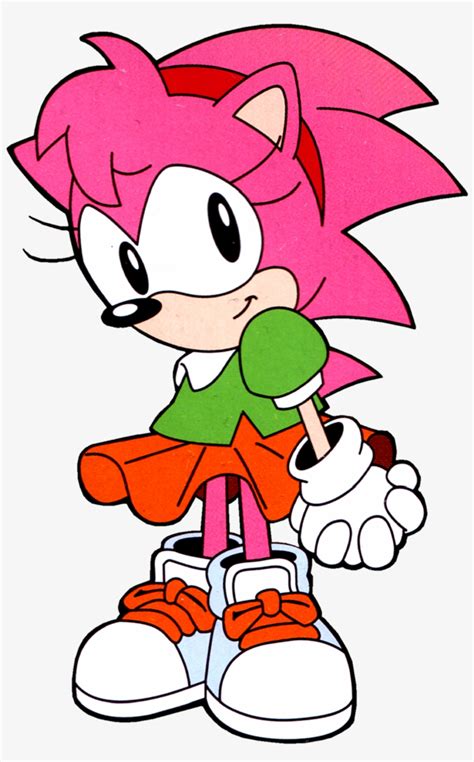 Classic Amy Rose Rosy The Rascal And Amy Rose Transparent PNG