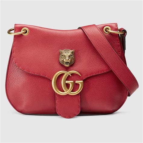 Gg Marmont Leather Shoulder Bag Gucci Women S Shoulder Bags 409154a7m0t6339