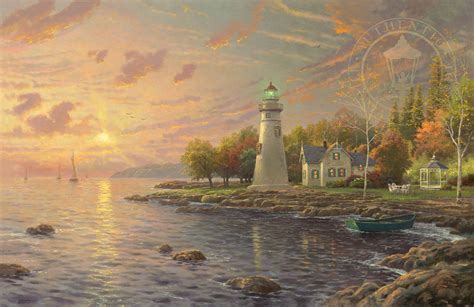Must Have Lighthouse Pieces In Your Kinkade Collection Thomas Kinkade
