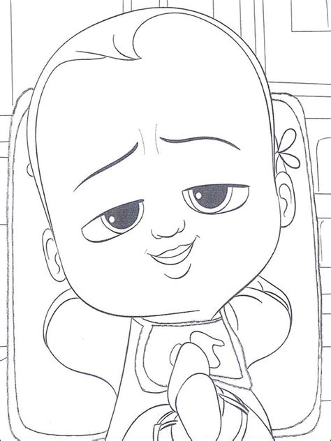 Black Boss Baby Coloring Pages Boss Baby Coloring Pages Best