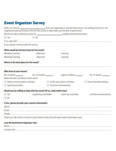 25 Event Feedback Survey Templates In Pdf Doc