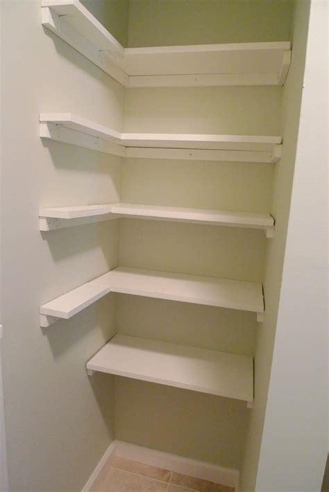 Framing a corner cloest to increase your closet space. small pantry shelving ideas | Pantry shelving, Diy closet ...