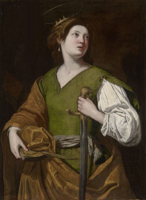 Artemisia Gentileschi Italian Painter Saint Catherine Of Alexandria Artemisia