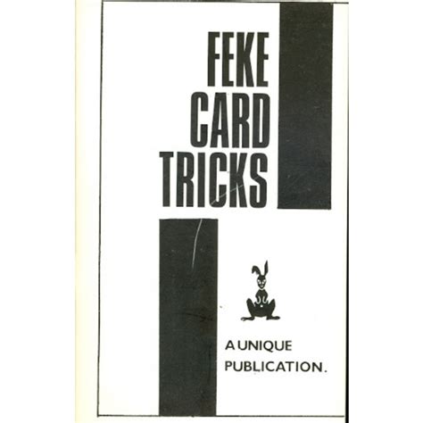 Feke Card Tricks sic Verlag und sicond hand Antiquariat für