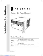 friedrich thermostat manual