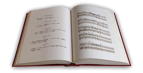 The Manuscript Of Mozart S Musical Diary