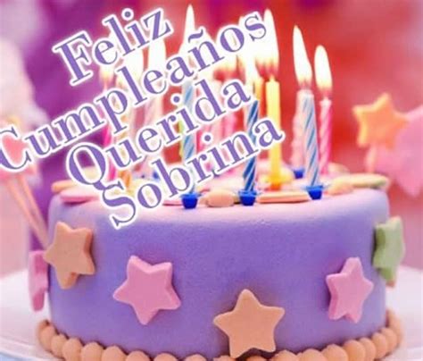 Feliz cumpleaños sobrina querida