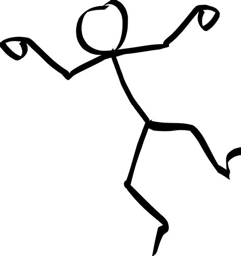 Stick Figure Dance Clip Art Animation Png Download 18011920 Free