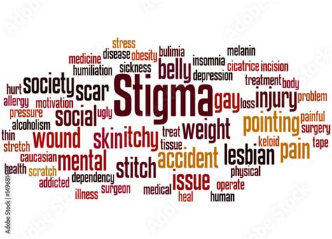 Stigma Word Cloud Concept 2 Stock Photo And Royalty Free Images On