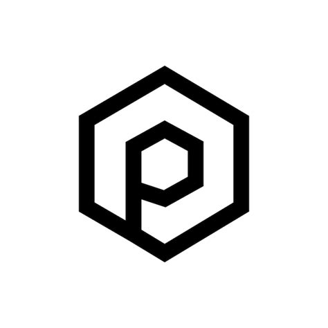 Premium Vector P Minimalist Logo