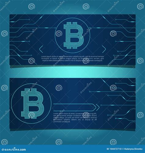 Bitcoin Digital Currency Futuristic Digital Money Technology