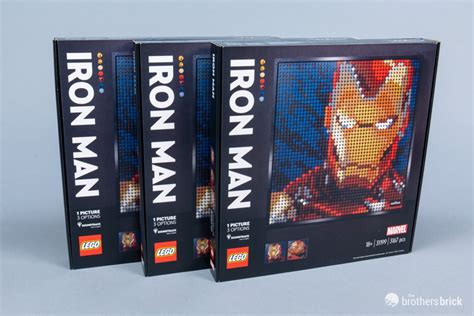 Lego 18 Mosaic 31199 Marvel Studios Iron Man Review 21 The