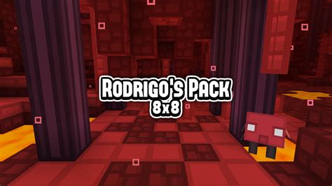 8x8 Rodrigos Pack Get Into A Cartoon And Colorful World Minecraft