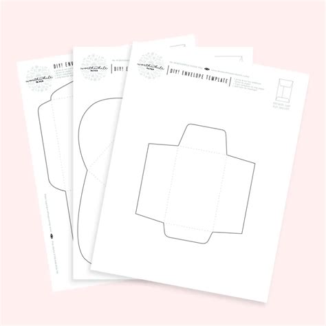 Mini Envelopes Diy Pocket Envelopes Handmade Envelopes Paper