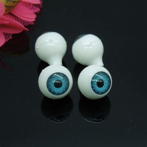 free shipping 20pcs 10pairs acrylic plastic doll eyes bjd eyes doll dollfie eyes eyeballs