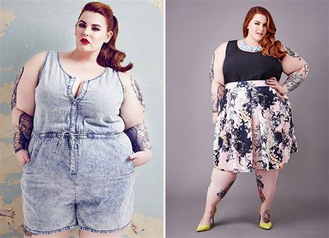 See Model Tess Hollidays Gorgeous Plus Size Spring Fashion Campaign