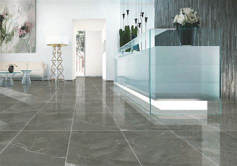 Luxury Stone Effect Porcelain Tiles Thin Polished Porcelain Floor Tile