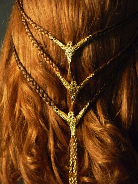 Viking hairstyles famously combine long hair & braids but there are many other lengths & styles associated with these fierce warriors and they are all here! Best 285 ~ Viking, Celtic, Medieval, Elven Braided Hair ~ ideas on Pinterest | Auburn hair ...