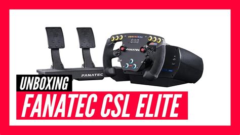 Fanatec Csl Elite F Set Unboxing Pre Review Gamekings Youtube