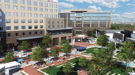 Hilton Garden Inn At Waverly In South Charlotte Tops Out Charlotte Business Journal