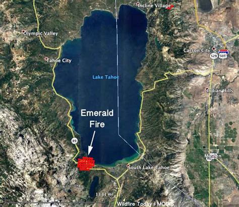 Bay area hit by several quakes that struck norcal, nevada. 200-acre Emerald Fire at Lake Tahoe slowed by rain ...