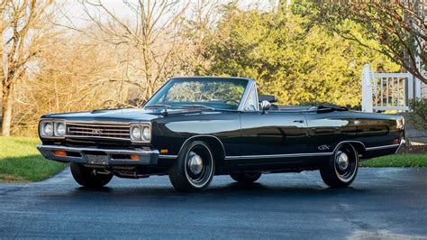 The Plymouth Gtx Was An Upmarket Muscle Car Convertible With A Hemi Heart