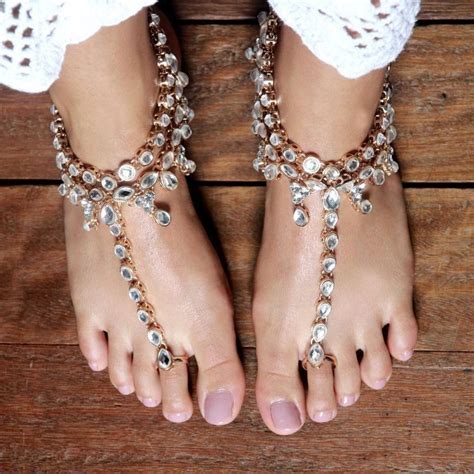 Payal Anklet Indian Wedding Anklets Kundan Anklet With Toe Ring