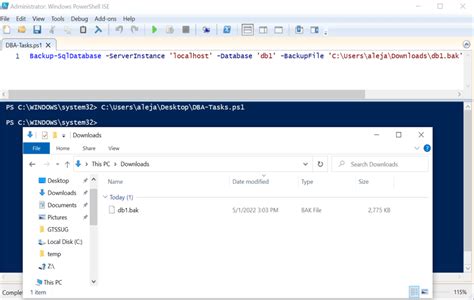 Using Powershell To Backup A Sql Server Database Hot Sex Picture