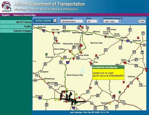 Arizona Highway Conditions Map Flickr Photo Sharing