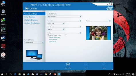 How To Quickly Change The Refresh Rate Of Your Screen Using Intel Hd