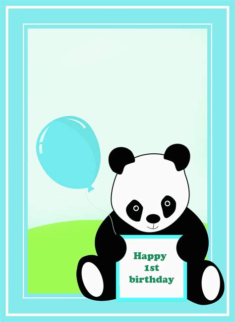 Free Printable Panda Cards Printable Templates